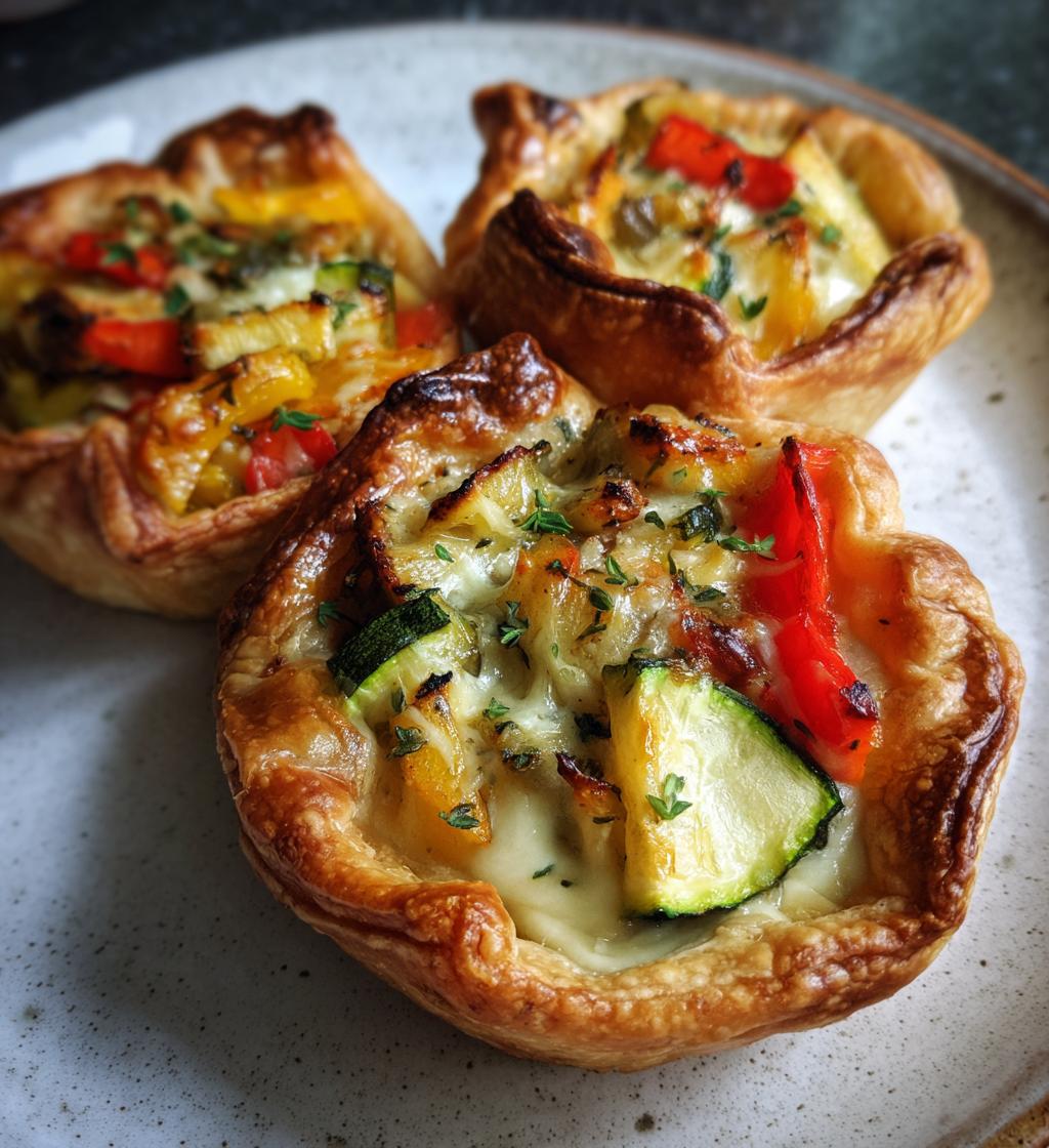 Mini groentetaartjes