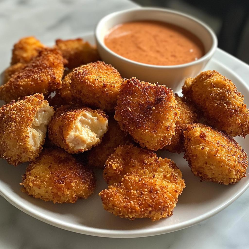 Mini kipnuggets met saus - detail 1