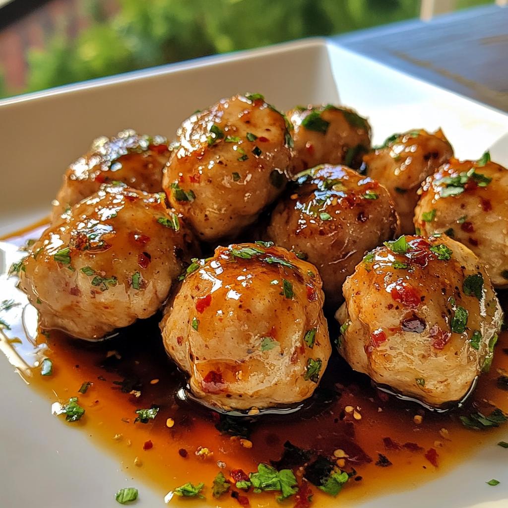 Mini kippenballetjes met chilisaus - detail 1