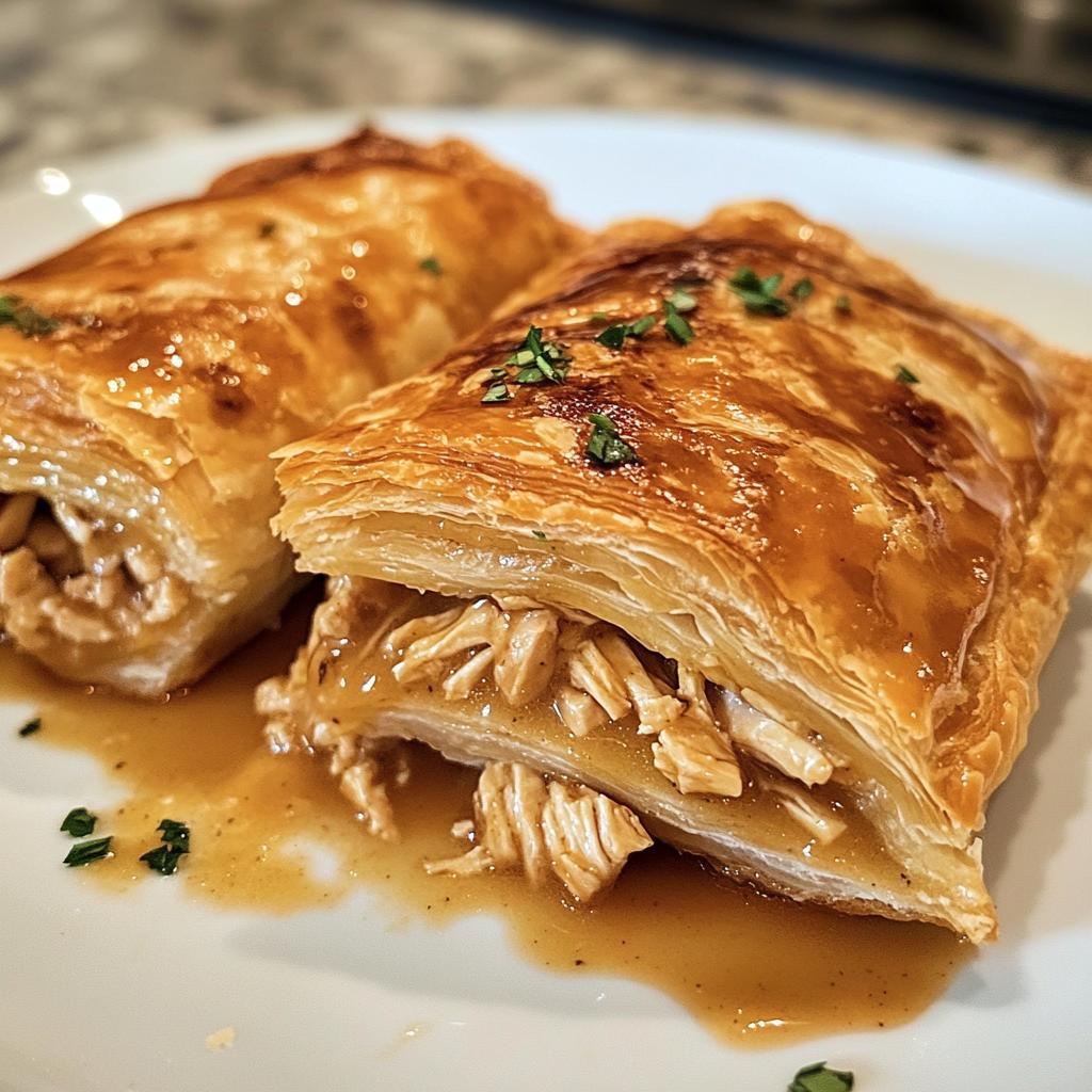 Mini kippenpasteitjes