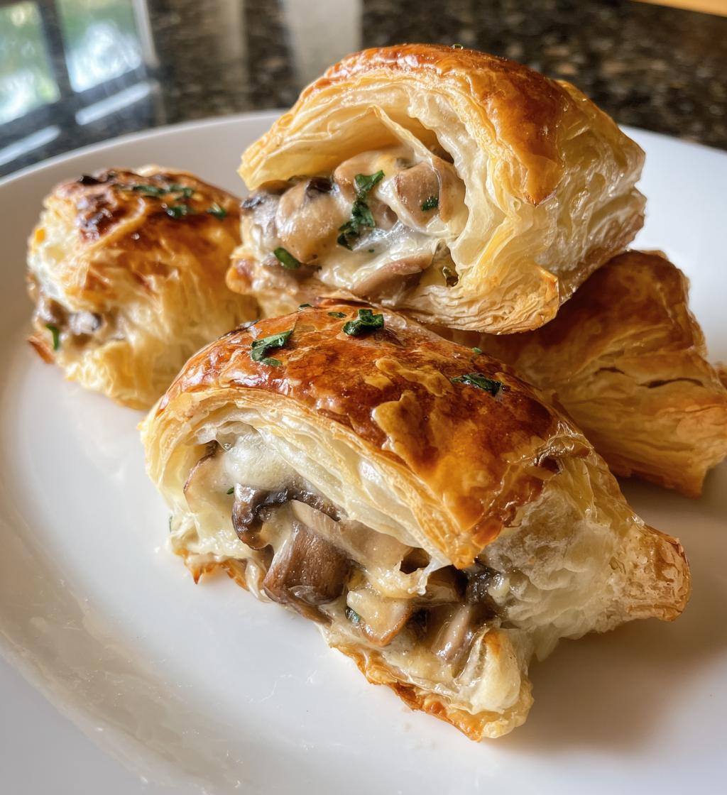 Mini pasteitjes met champignonragout