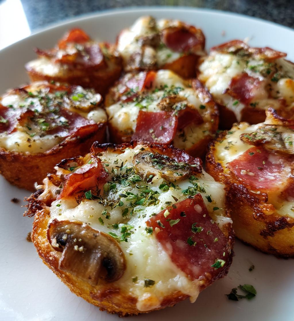 Mini pizza rolls