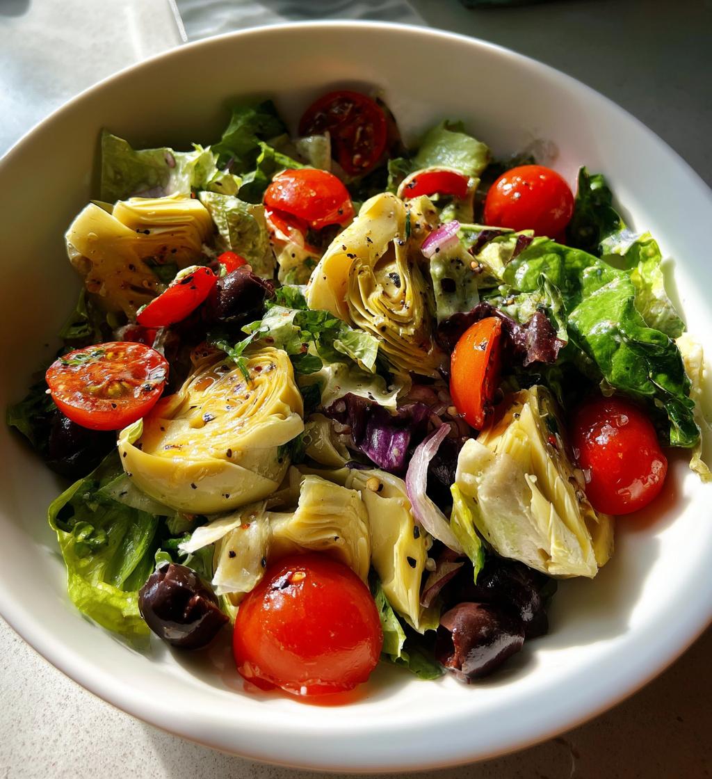 Mini salade met artisjok