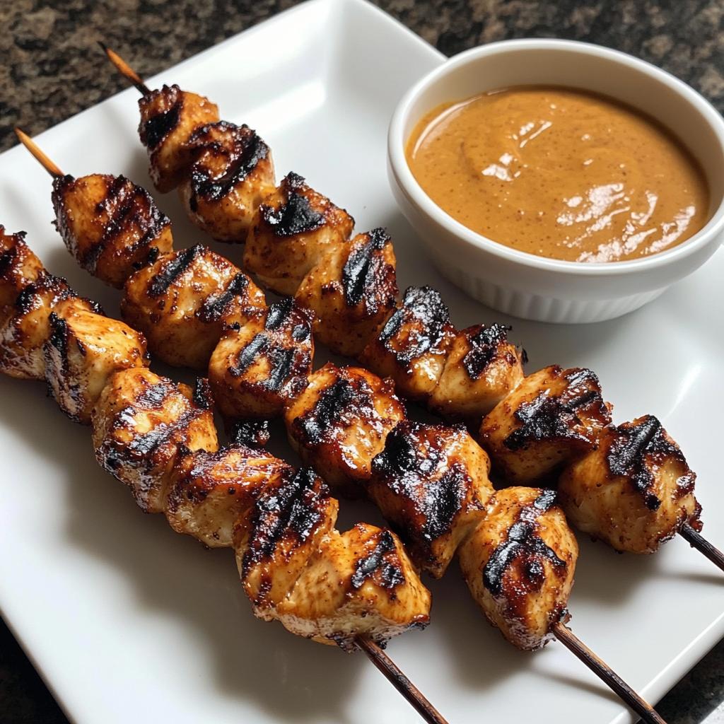 Mini saté met pindasaus dip - detail 1