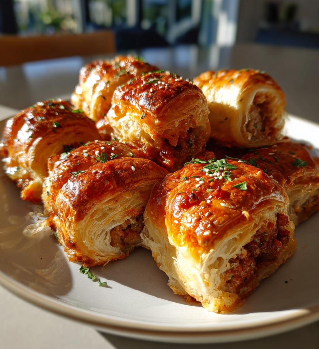 Mini saucijzenbroodjes