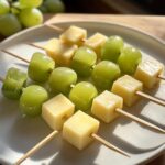 Mini spiesjes met druif en kaas