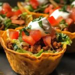 Mini taco cups
