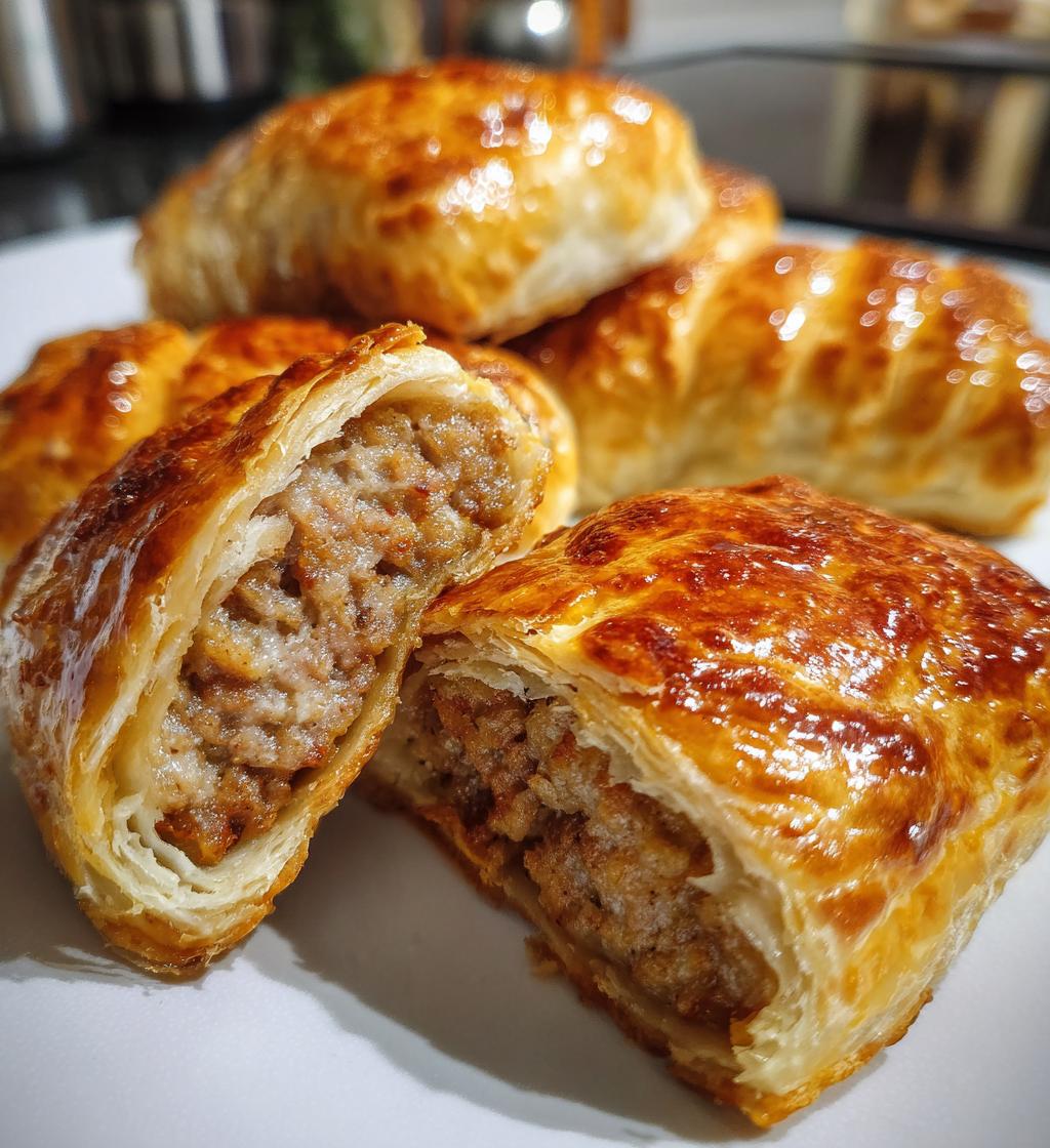 Mini worstenbroodjes - detail 1