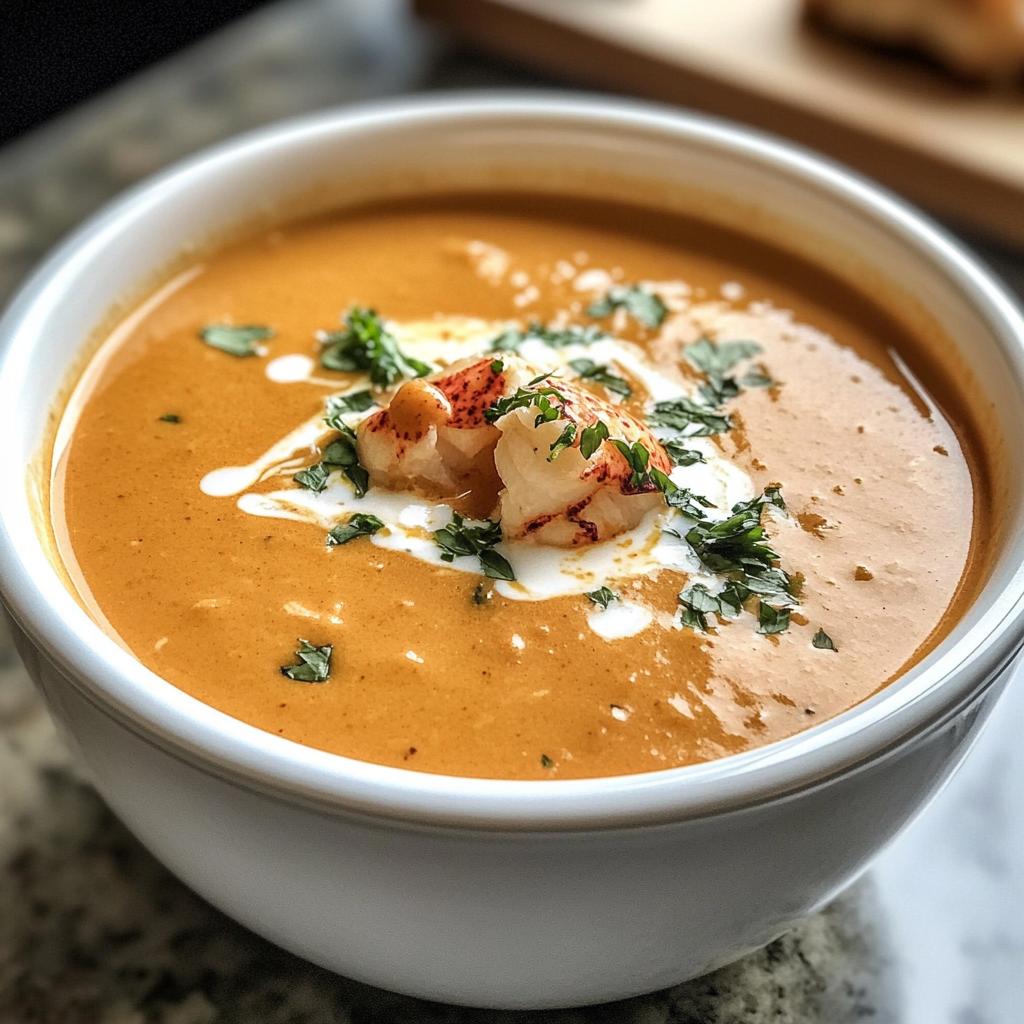 Minisoep van kreeft met cognac - detail 1