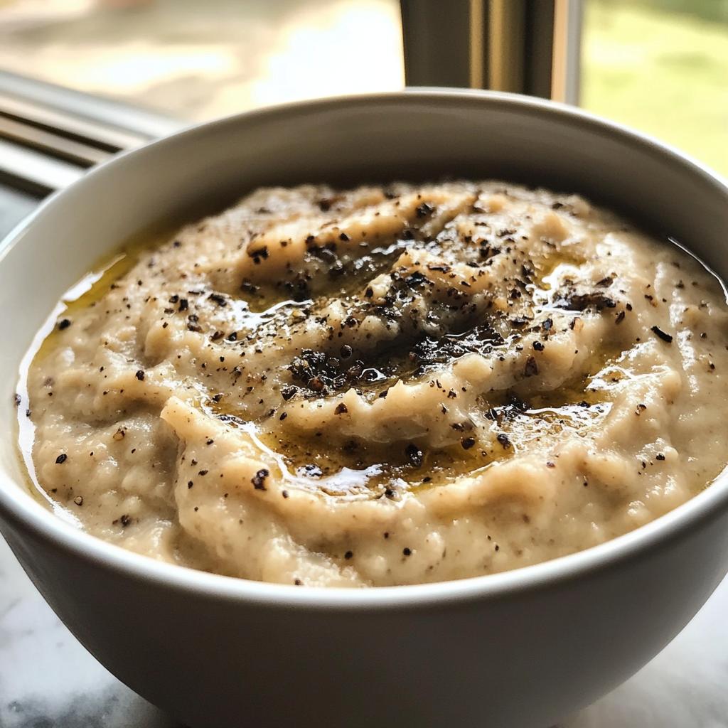 Paddenstoelenpuree met truffel