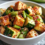 Pittige kimchi met komkommer