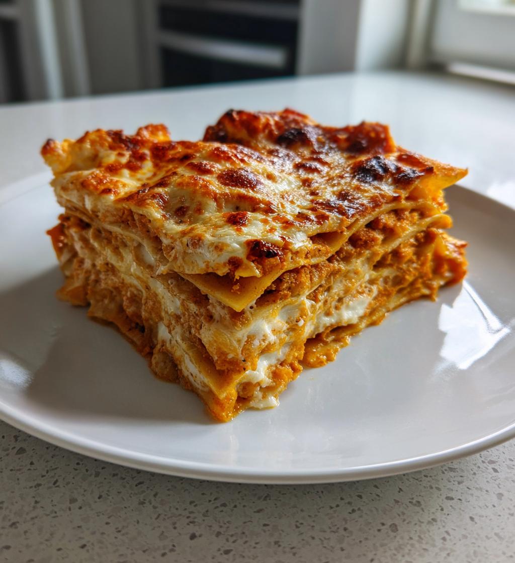 Pompoenlasagne