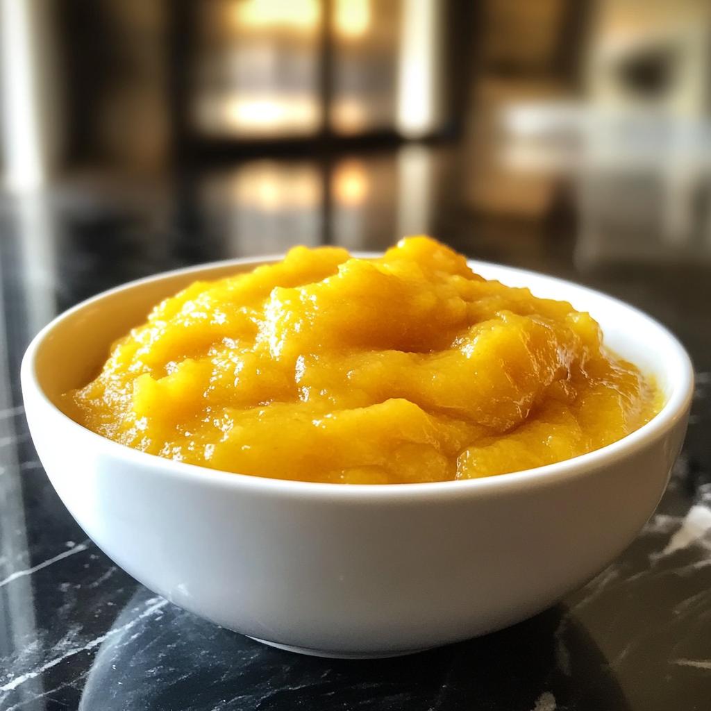 Pompoenpuree met boter - detail 1