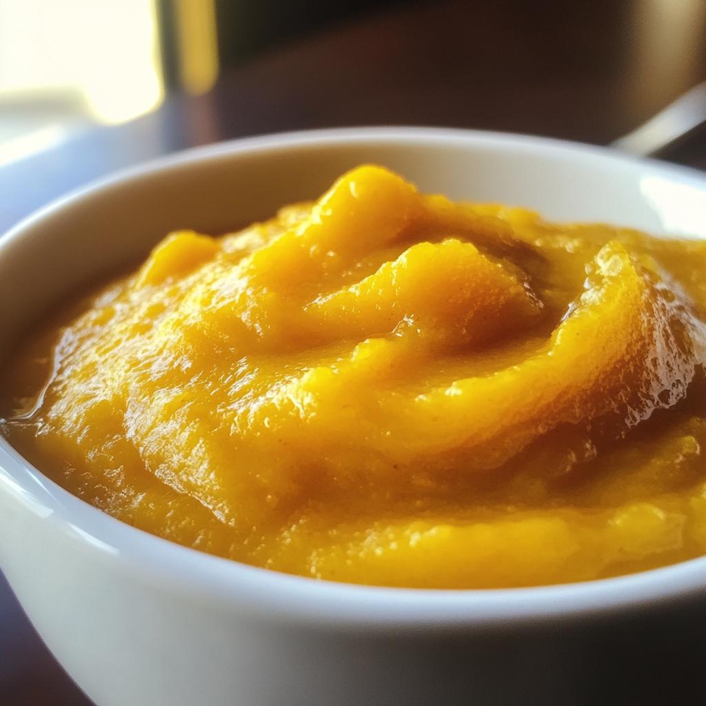 Pompoenpuree met boter