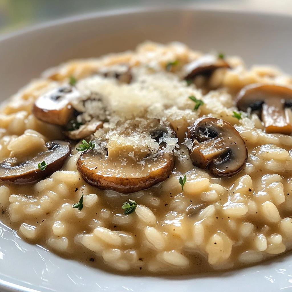 Risotto met champignons - detail 1
