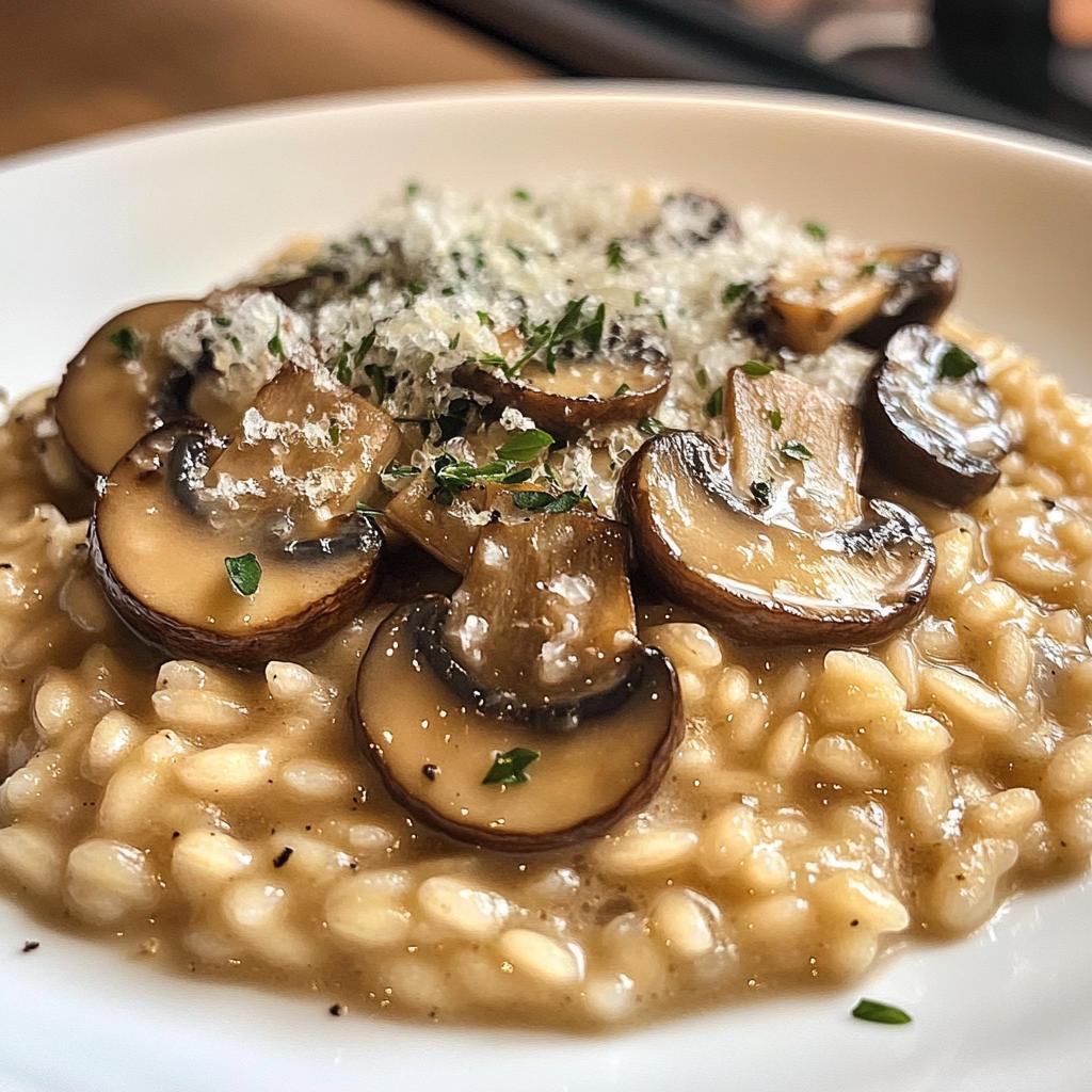 Risotto met champignons