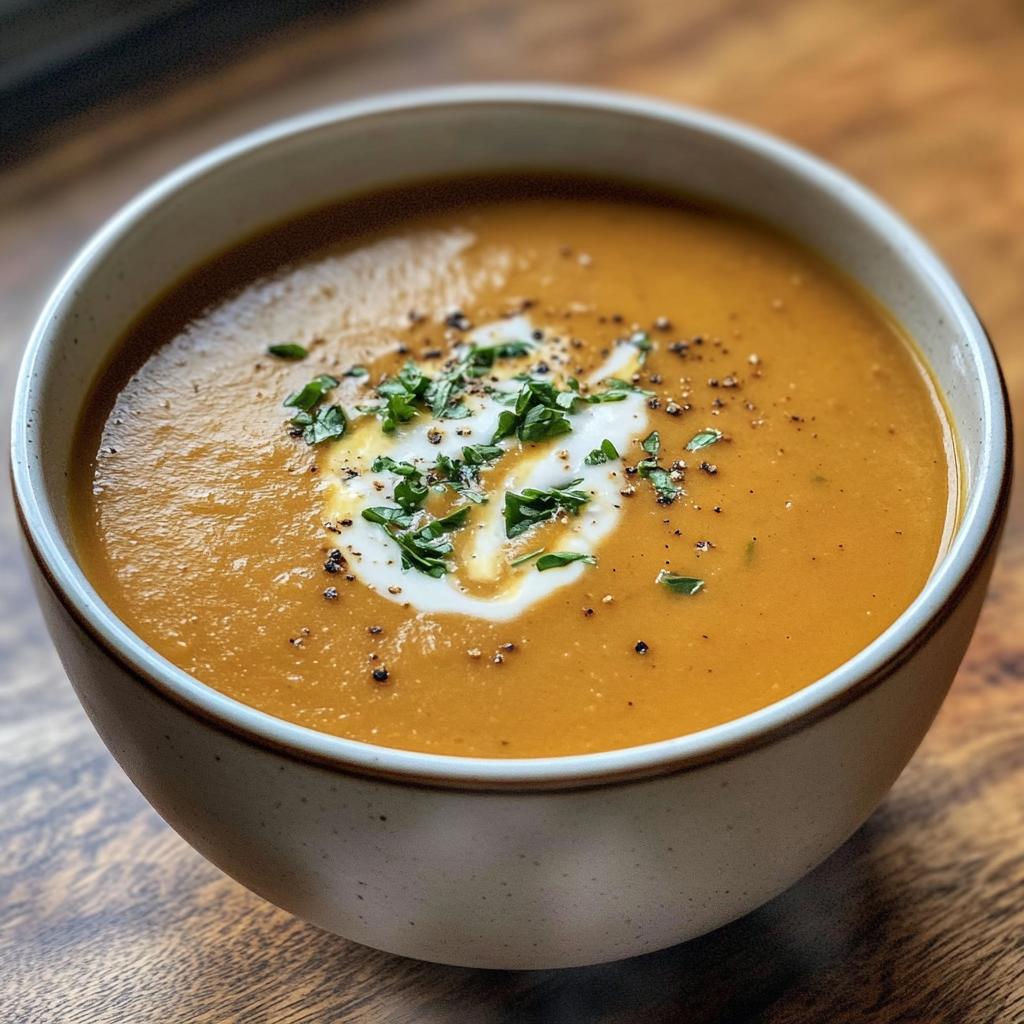 Romige kastanjesoep - detail 1