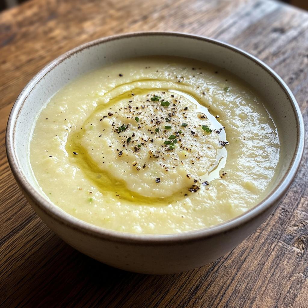 Romige knolselderijsoep - detail 1