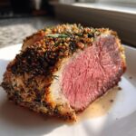 Rosbief met kruidenkorst