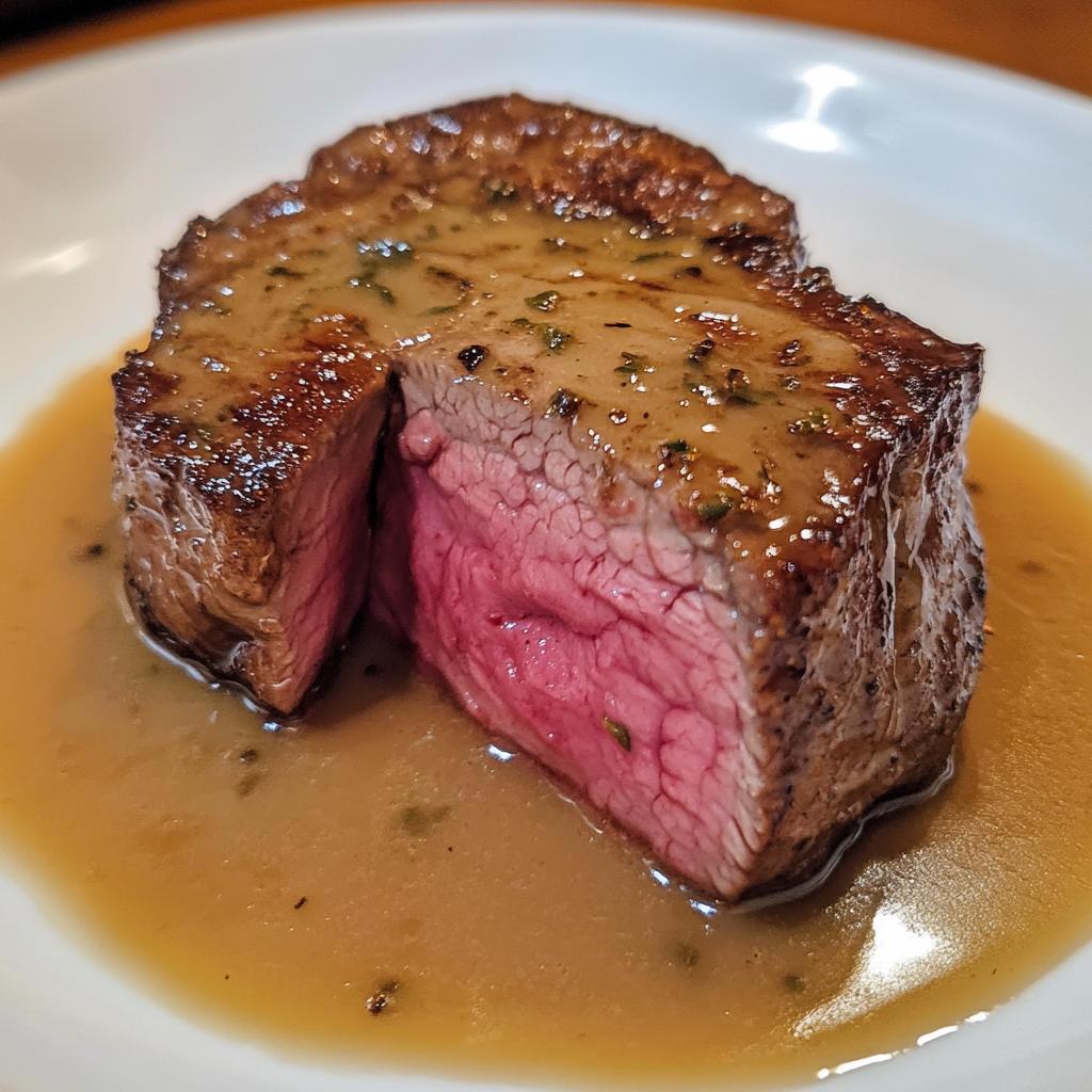 Runderhaas met knoflookjus - detail 1