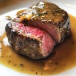 Runderhaas met knoflookjus