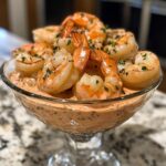 Scampi-cocktail met pittige cocktailsaus