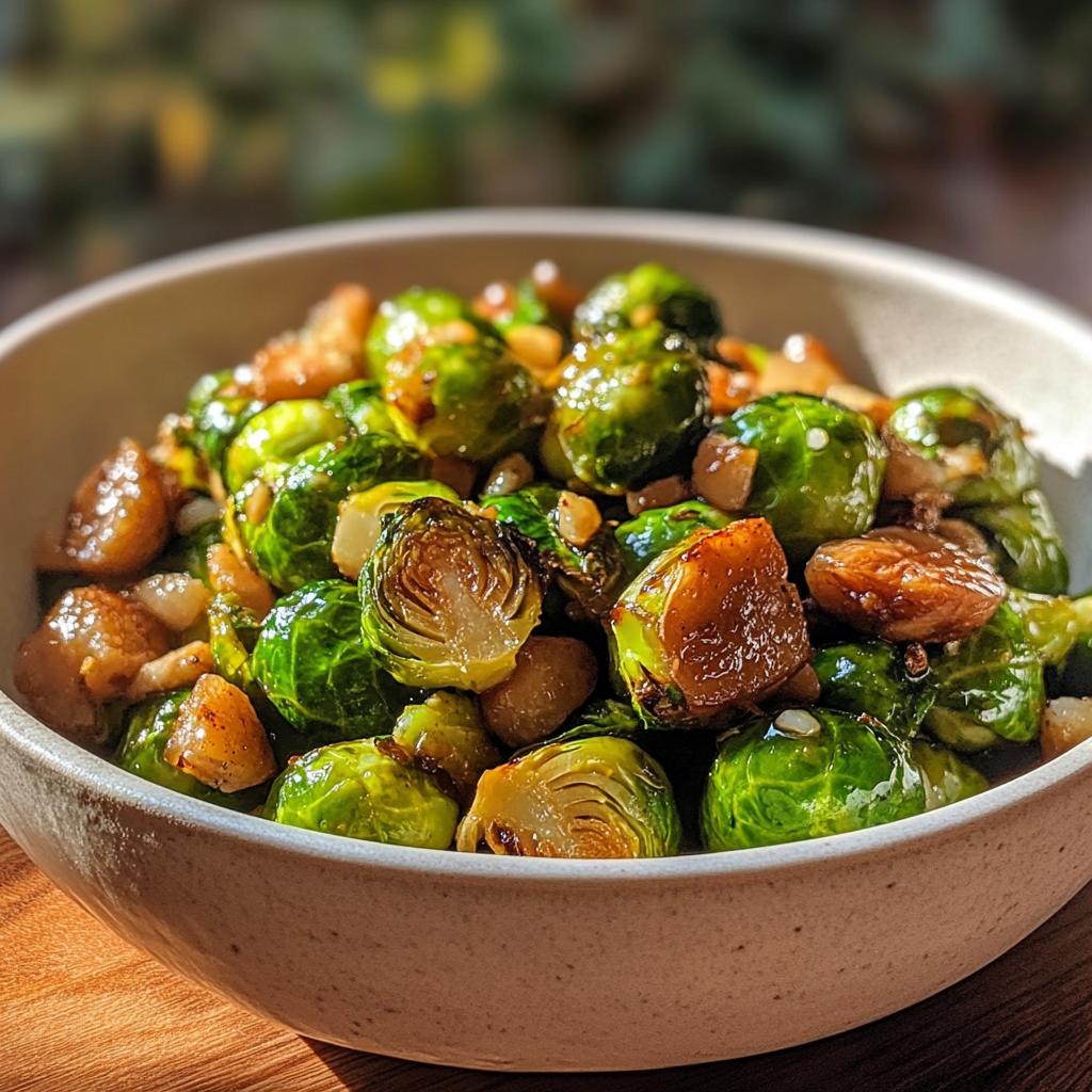 Spruitjes met kastanjes