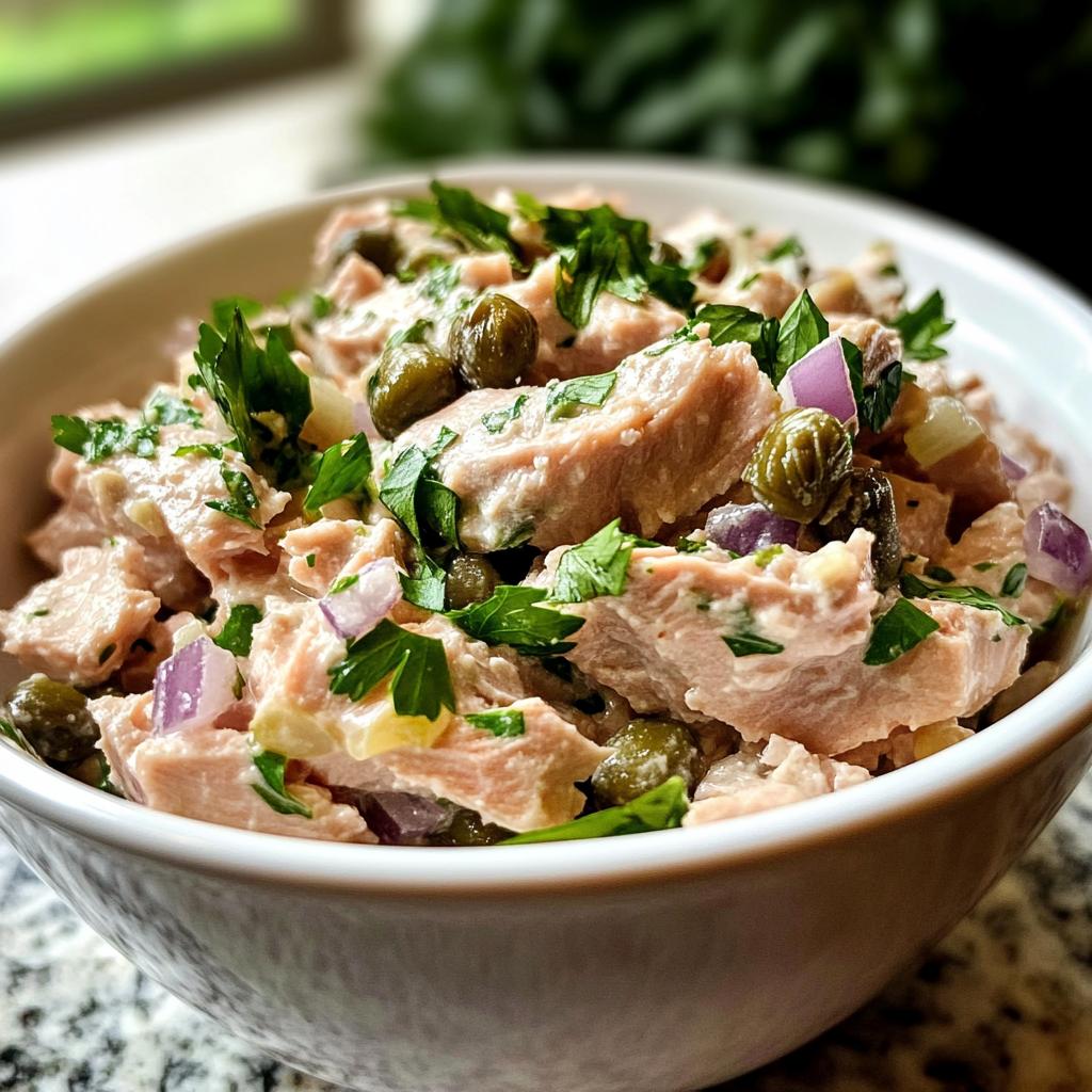 Tonijnsalade met kappertjes - detail 1