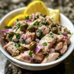 Tonijnsalade met kappertjes