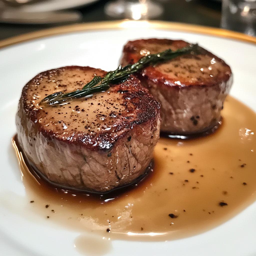 Tournedos met truffeljus