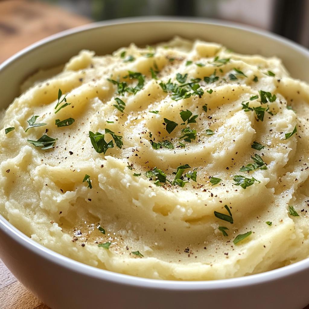 Truffelpuree met peterselie