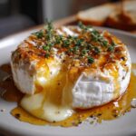 Warme brie met honing