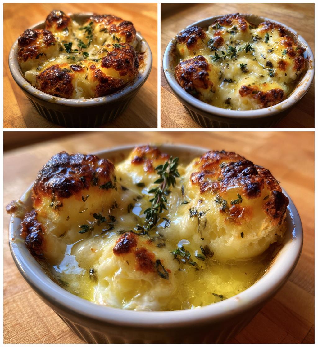 Warme briehapjes met tijm