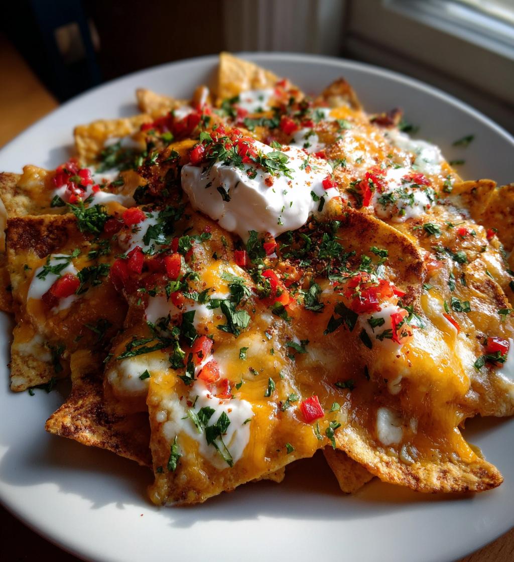 Warme nacho’s met kaas