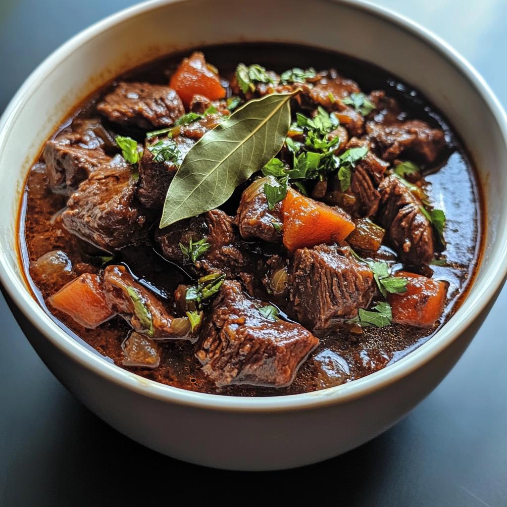 Wildstoof met laurier