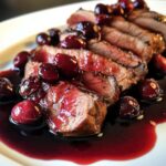 Wildzwijn met cranberrysaus