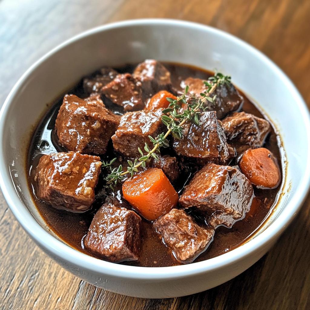 Wildzwijnstoof met tijm - detail 1