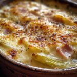 Witlofgratin met ham en kaas