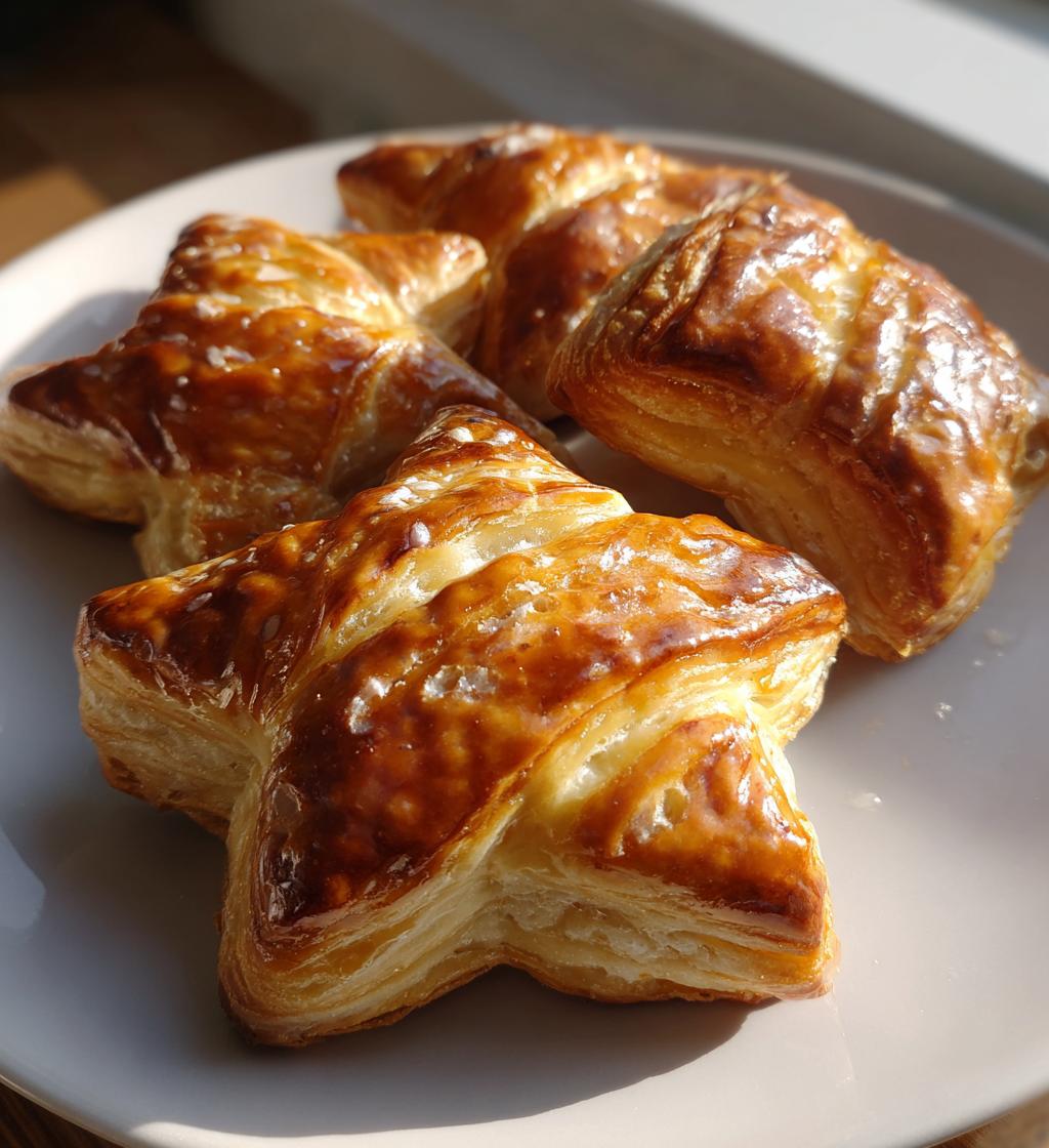 Worstenbroodjes in stervorm - detail 1