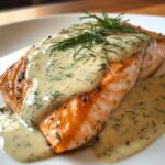 Zalm met dillesaus