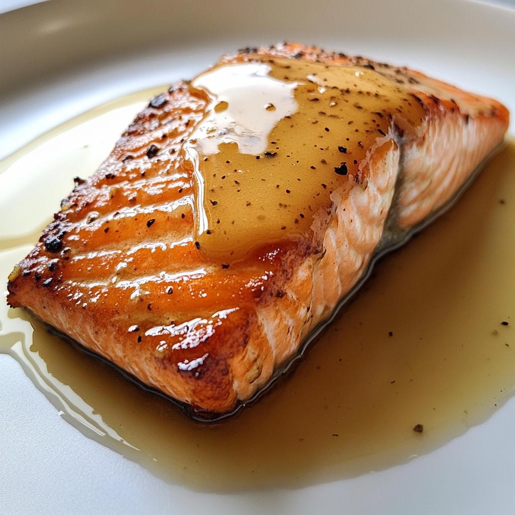 Zalm met honingmosterdsaus - detail 1