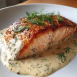 Zalm met roomsaus