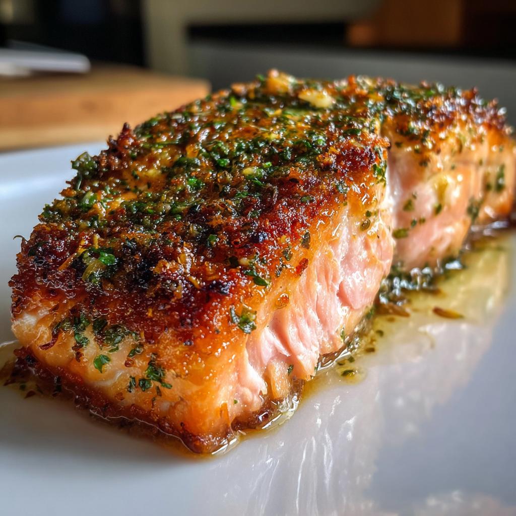 Zalmfilet met kruidige korst - detail 1