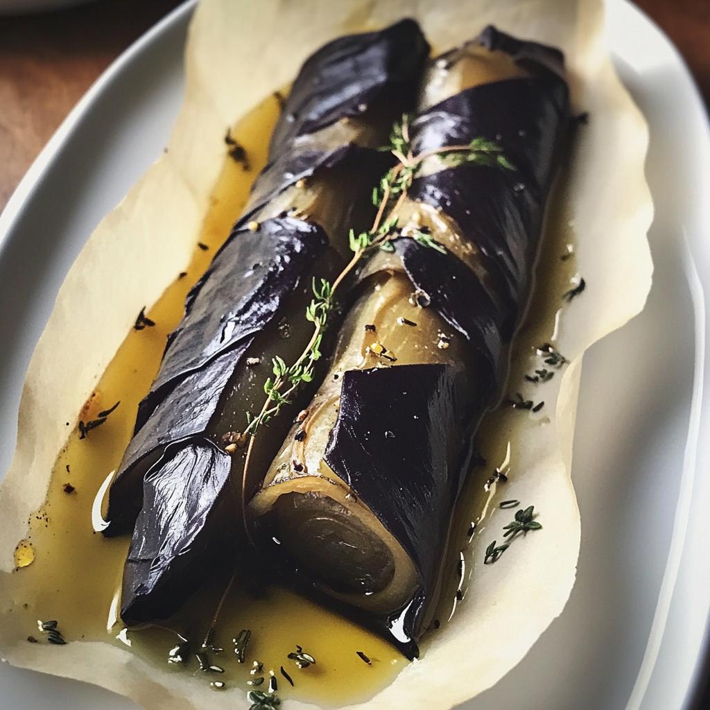 Zwarte-wortel papillote