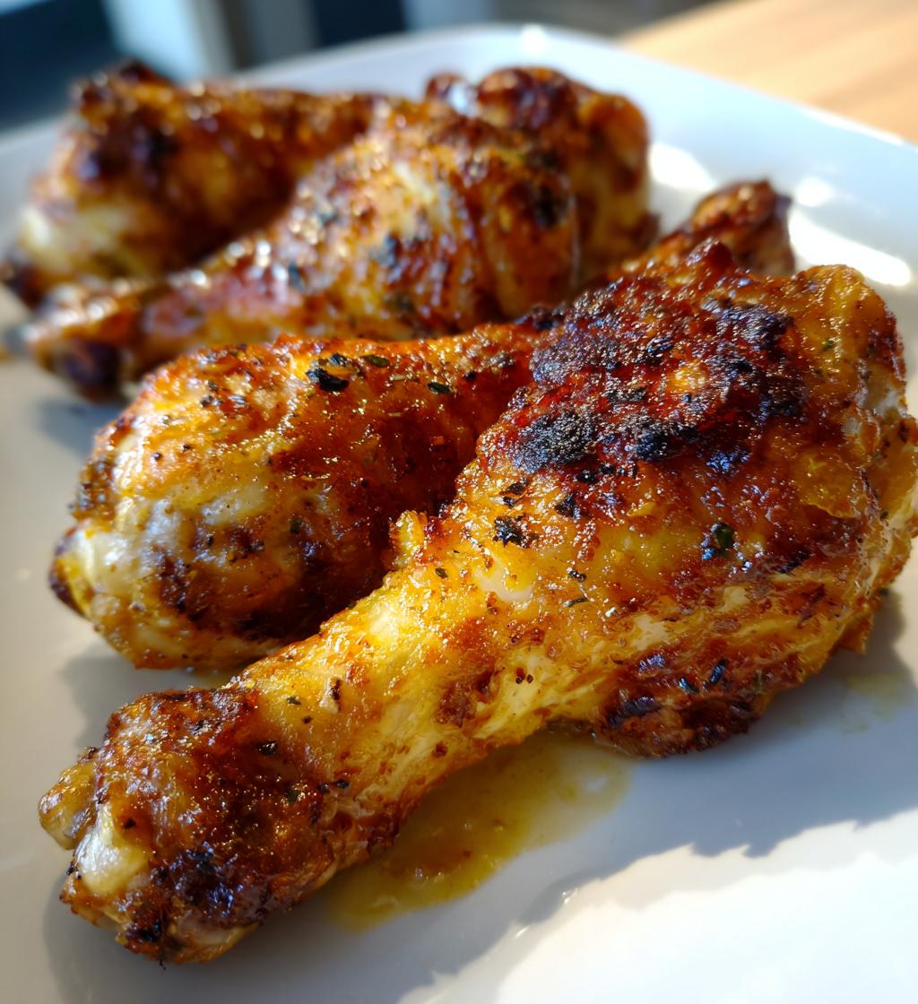 air fryer chicken drumsticks crispy - detail 1