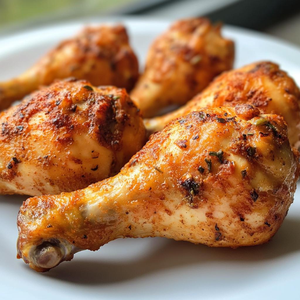 air fryer chicken drumsticks crispy easy