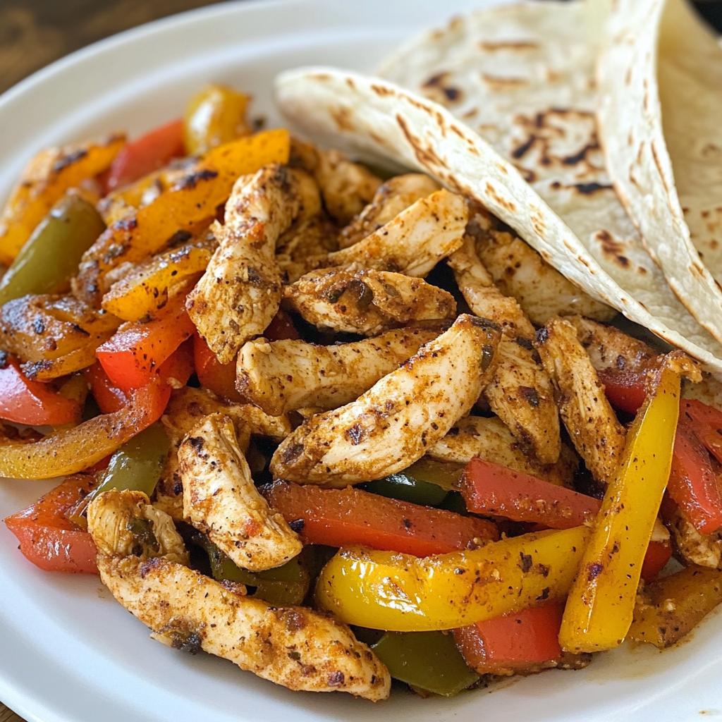 air fryer chicken fajitas easy