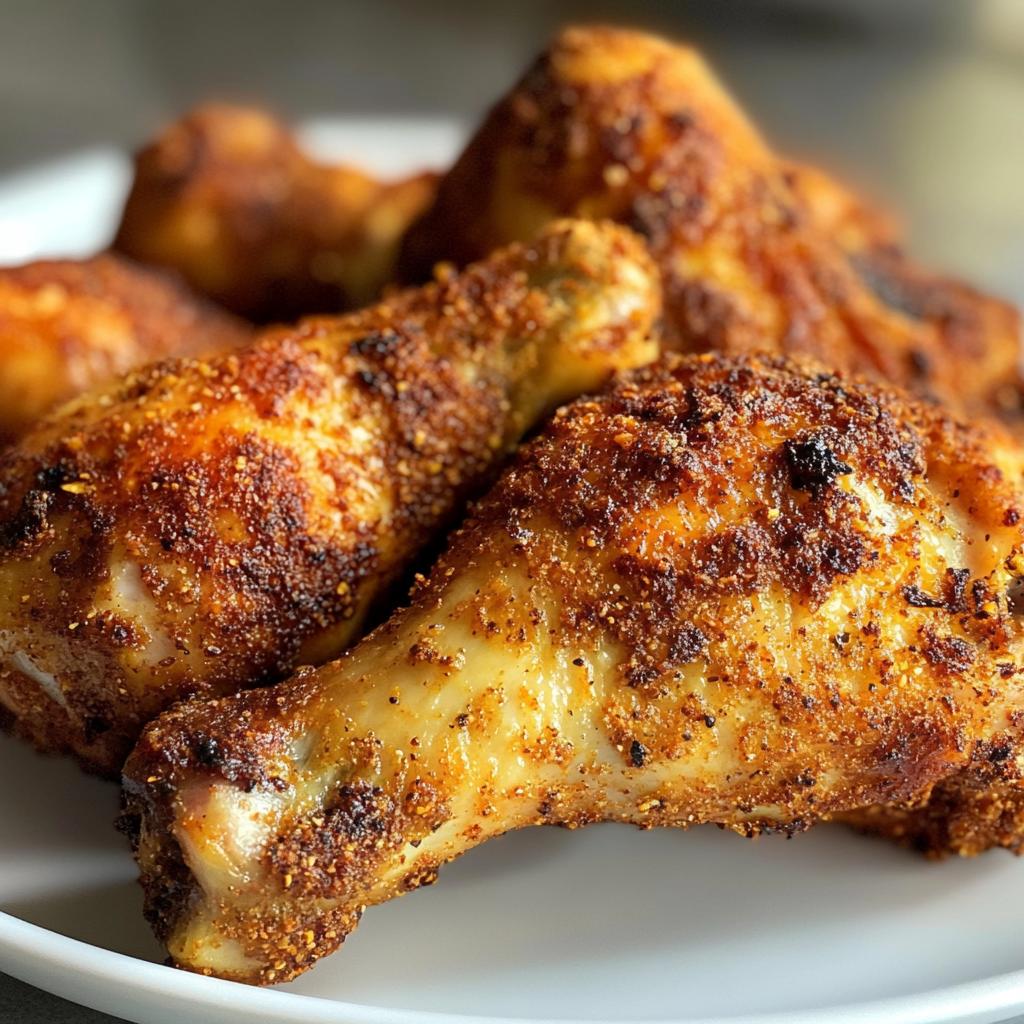 air fryer chicken leg recipe - detail 1