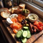 borrelplank hapjes koud