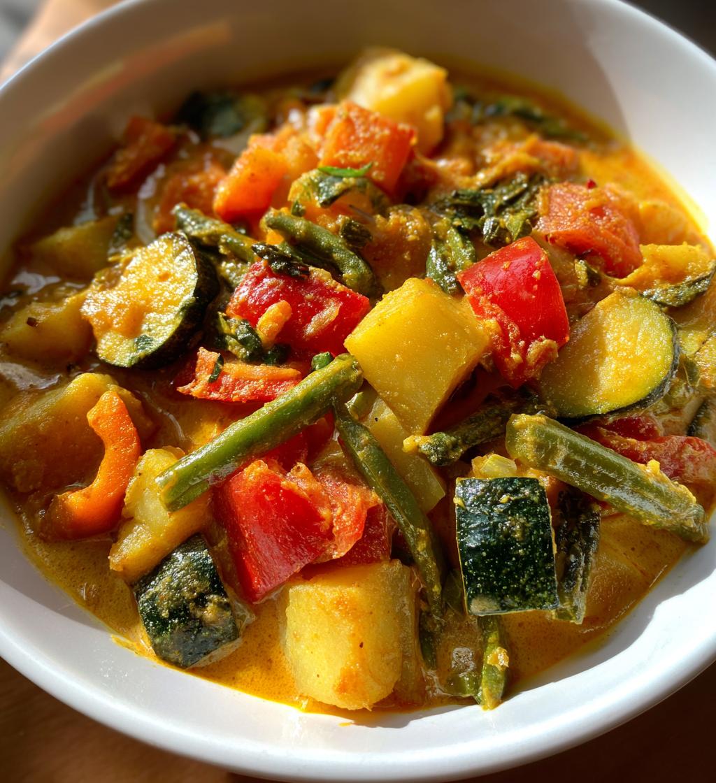 caribbean vegetable curry